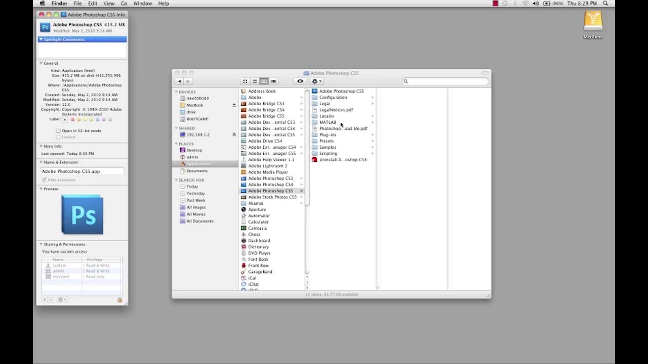 Mac Osx Adobe Cs5